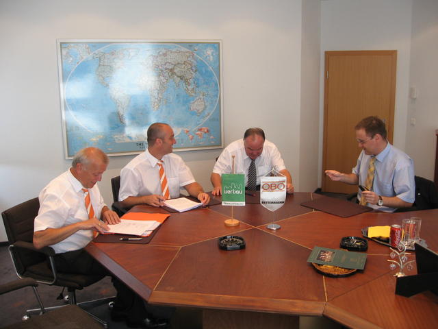 OBO Bettermann alapkőletétel 2009-2010