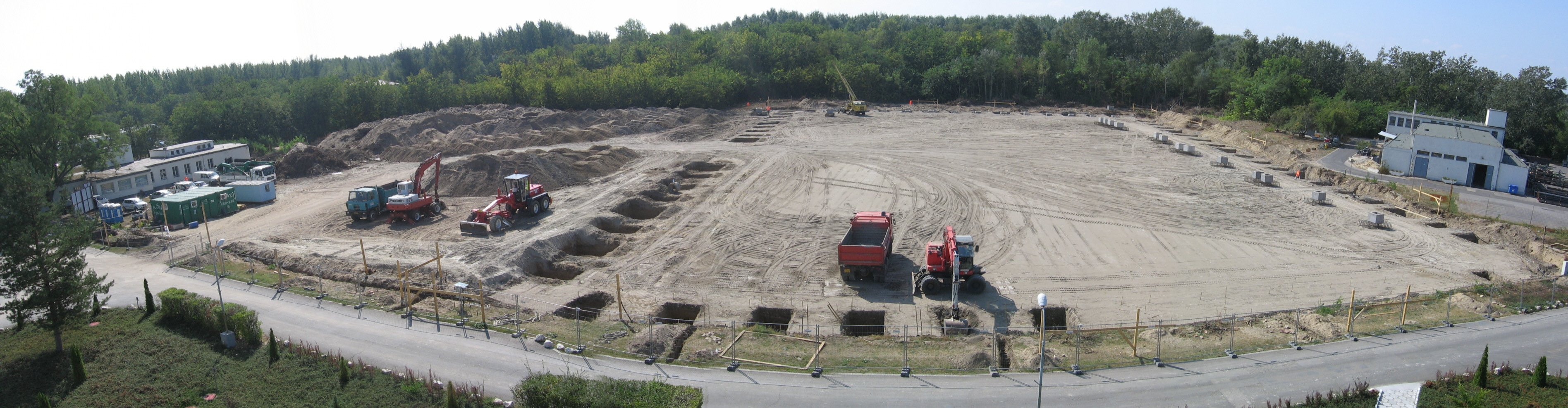 OBO Bettermann gyárépítés 2009-2010