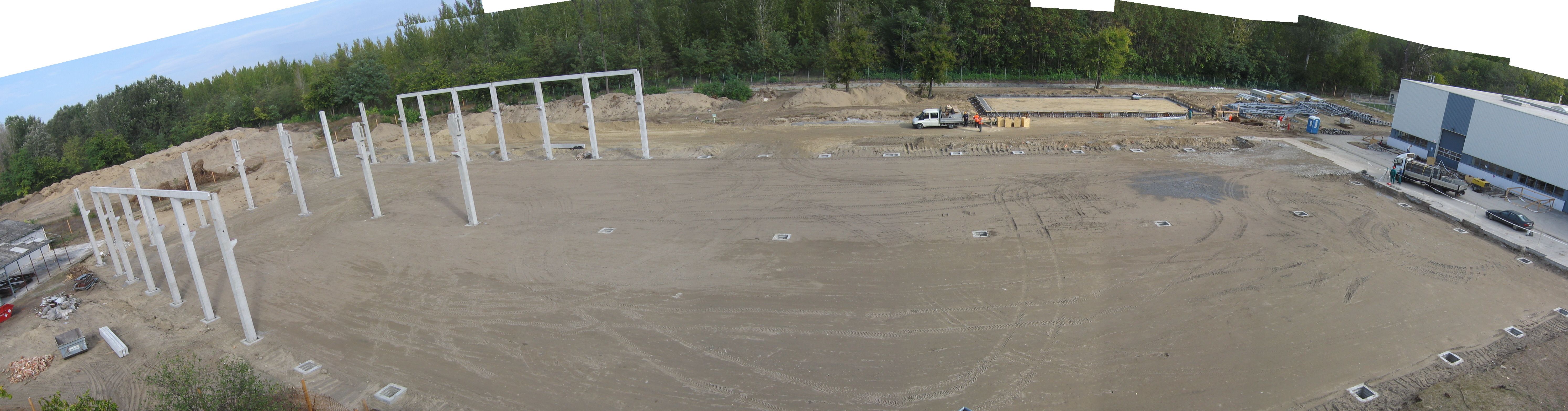 OBO Bettermann gyárépítés 2009-2010