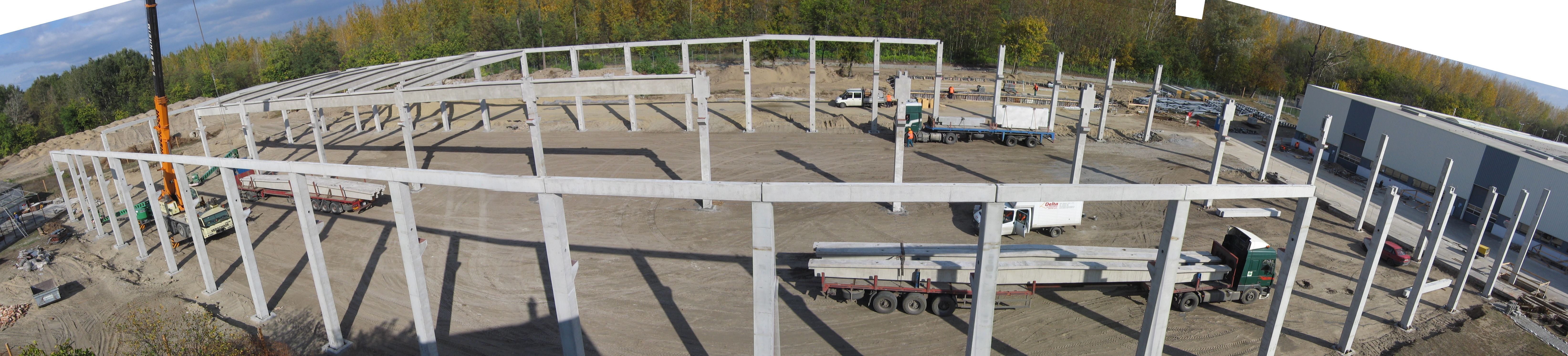 OBO Bettermann gyárépítés 2009-2010