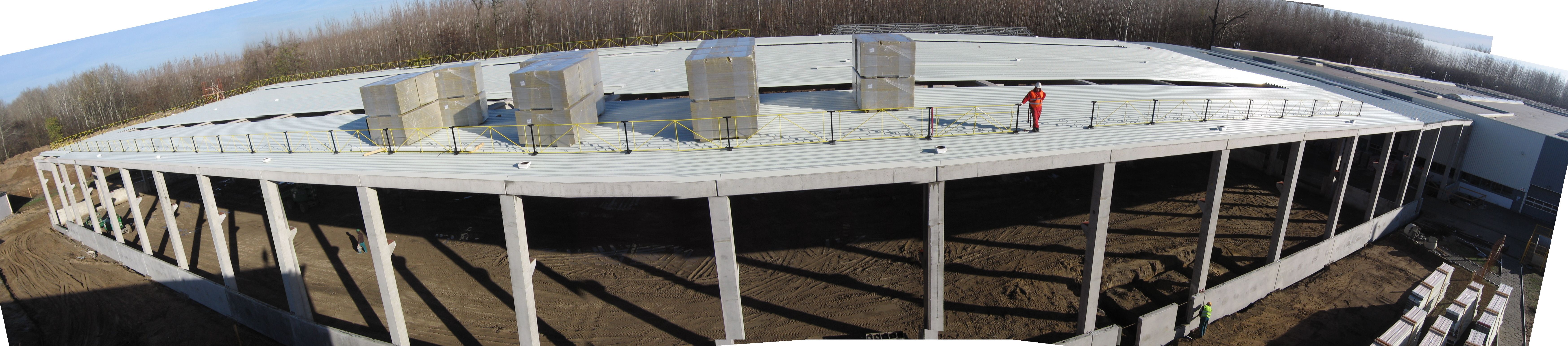 OBO Bettermann gyárépítés 2009-2010