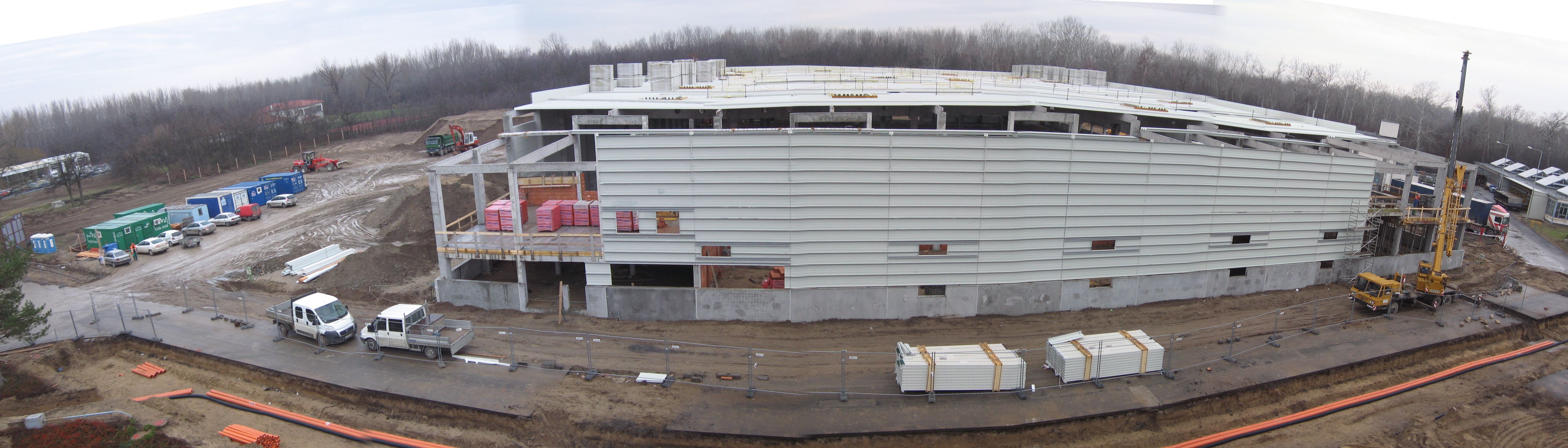 OBO Bettermann gyárépítés 2009-2010