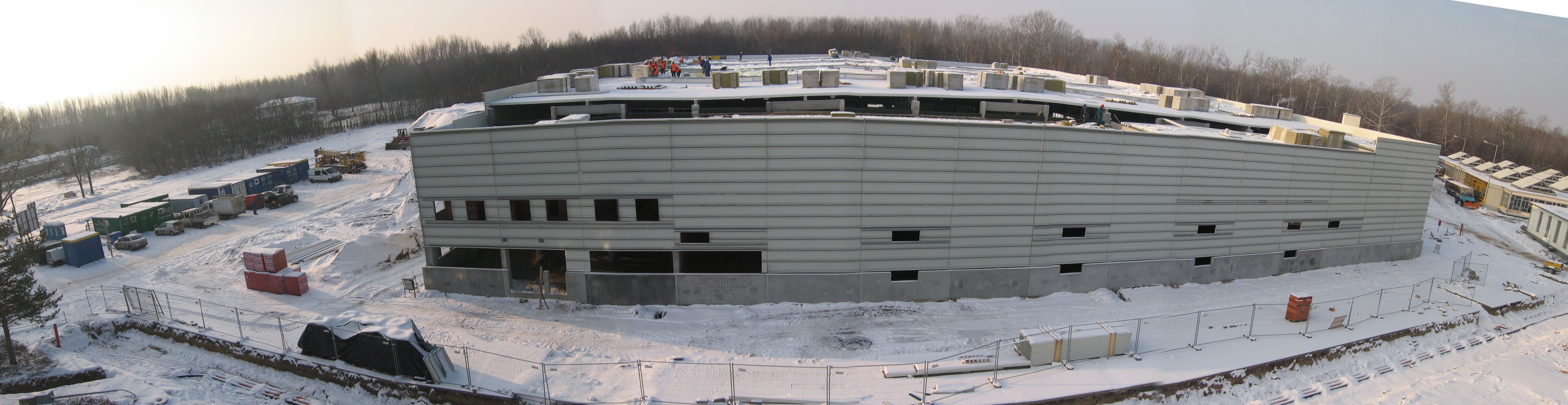 OBO Bettermann gyárépítés 2009-2010