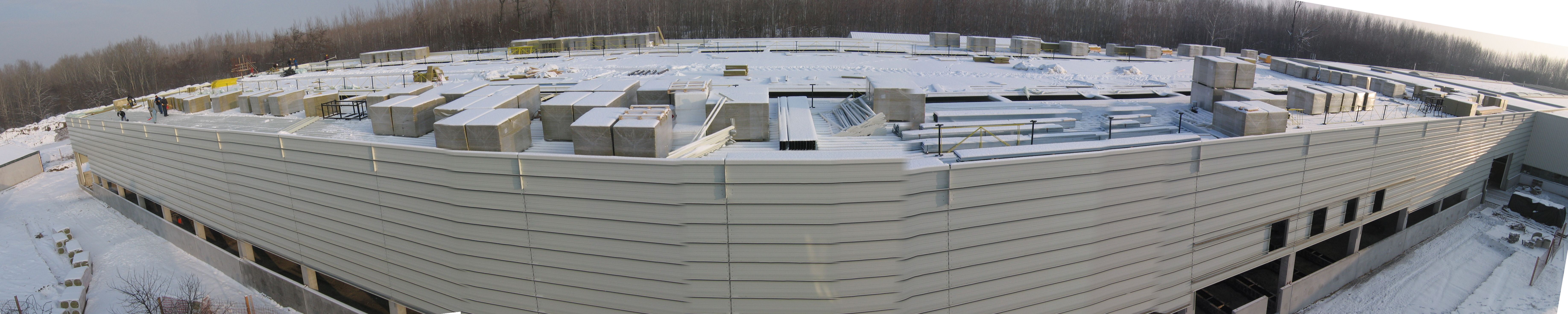 OBO Bettermann gyárépítés 2009-2010