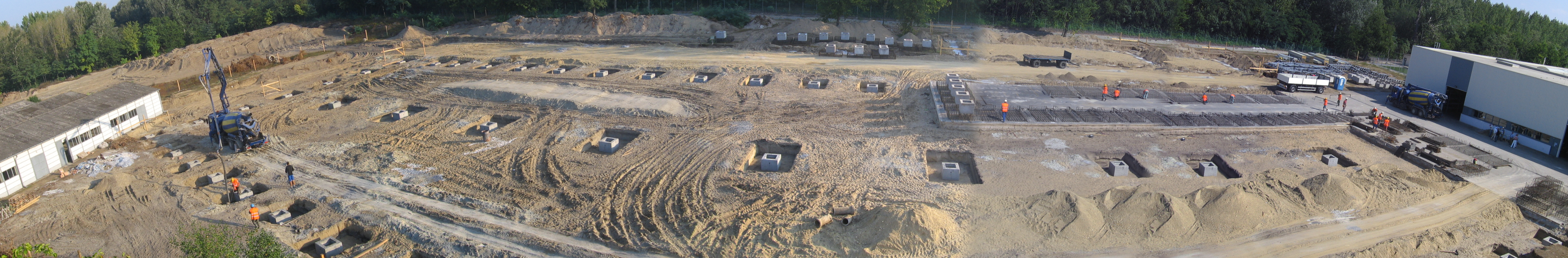 OBO Bettermann gyárépítés 2009-2010