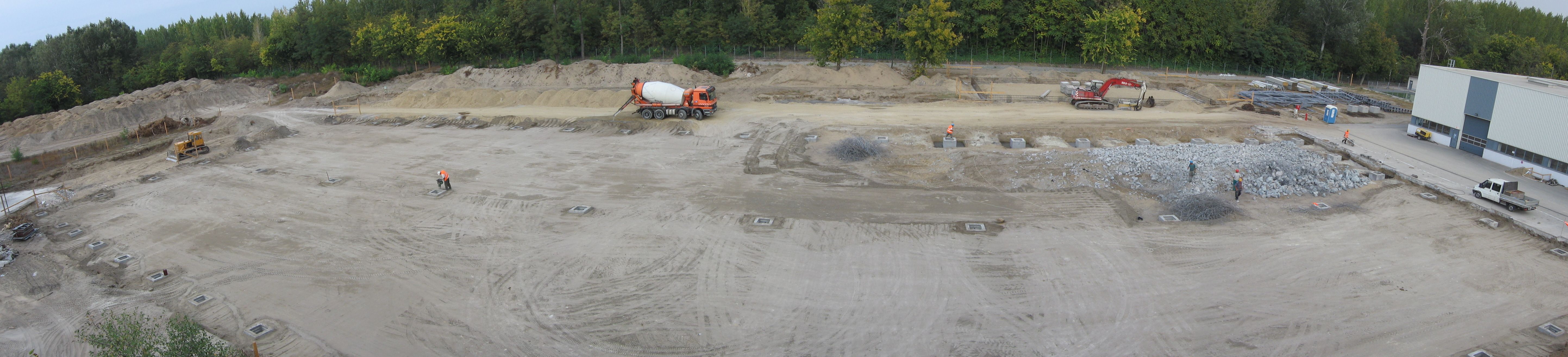 OBO Bettermann gyárépítés 2009-2010