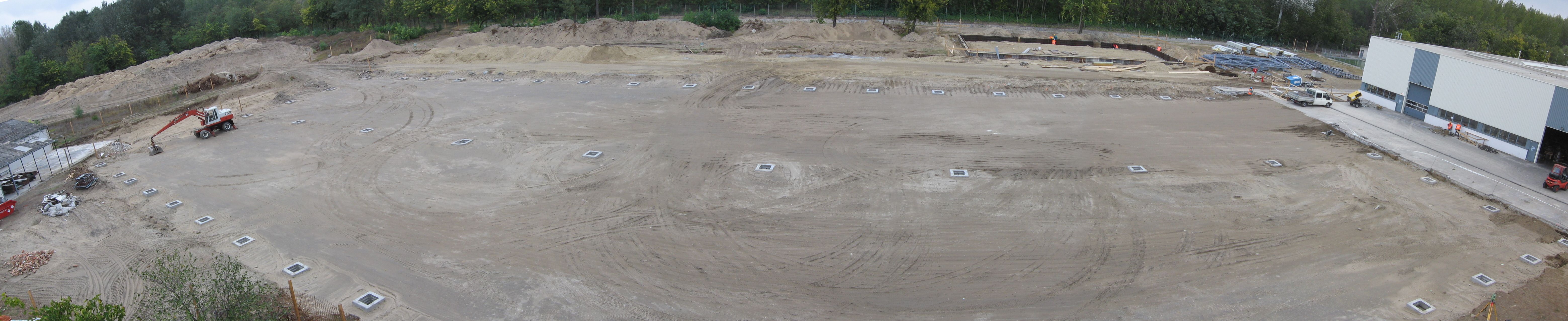 OBO Bettermann gyárépítés 2009-2010