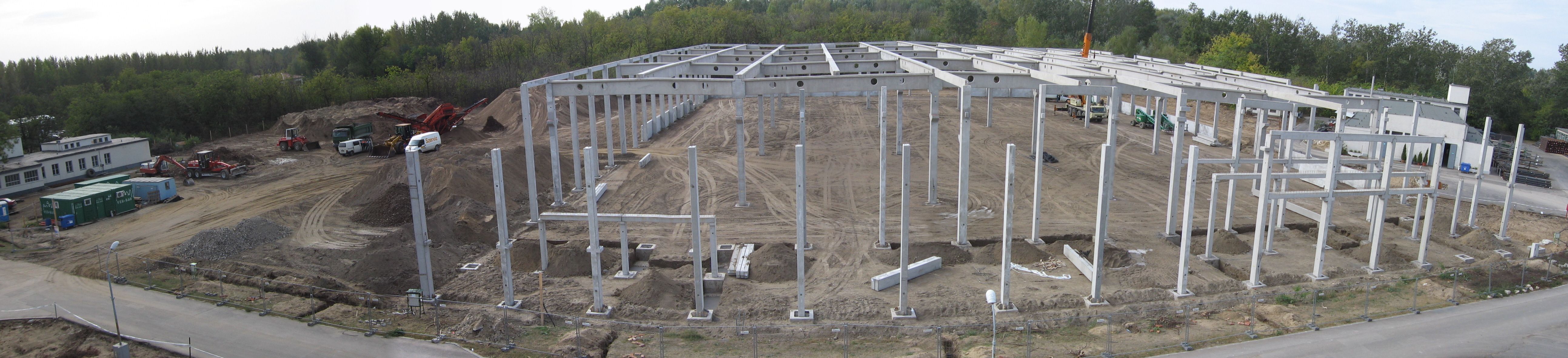 OBO Bettermann gyárépítés 2009-2010